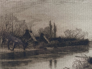 Wilfrid Ball (1853-1917) Netherlands Engravings, Framed