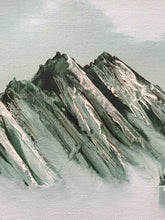 Bailey Signed Original Mountain Lake Landscape Oil Painting
