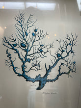 Coral Print in Glass