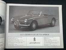 Collezione Pininfarina Design History Booklet, Rare