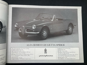 Collezione Pininfarina Design History Booklet, Rare