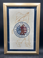 US Open 2005 Pinehurst Framed Needlepoint Artwork