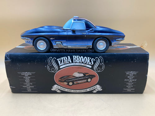 Ezra Brooks 1962 Corvette Mako Shark Decanter With Box