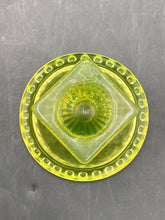 Boyd's Vaseline Footed Candy Dish