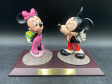 Disneyland 40th Anniversary Signed Mickey & Minnie Figure