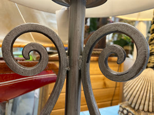 Silver Metal Lamp