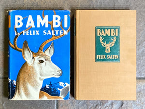 Bambi | Felix Salten (1929, Grosset & Dunlap, Publishers)