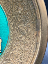 9.5" Brass Jerusalem Last Supper Wall Plate