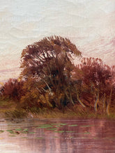 Framed Original Francis E. Jameison "On The River Ayr" Painting - view 4