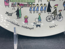 Stig Lindberg Stockholm Hotorget Plate PUB Gustavsberg Plate - view 7