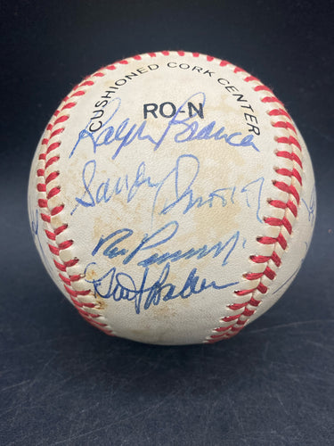 1989 Los Angeles Dodgers Fantasy Camp Signed Baseball W/ Branca Roe Erskine