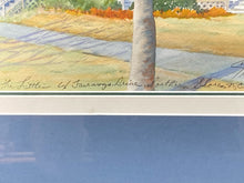Artist Signed North Carolina House Watercolor Painting