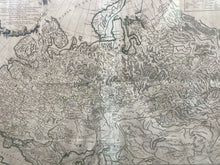 1750 Robert De Vaugondy Western Russia Map