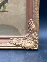 Antique La Virgin El Greco Painted Tiles Artwork