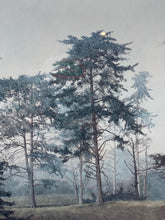 David Knowlton Signed "Misty Grove" Limited Edition Art Print, Framed