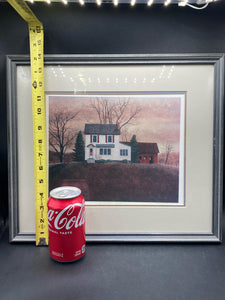 David Knowlton Signed Limited Edition "December Sunset" Print