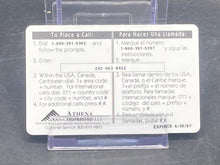 Vintage STS 1997 Mexico Direct International Phone Card