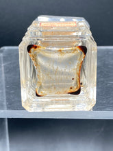 Antique 1933 Lucien Lelong Mon Image Crystal Glass Perfume Bottle