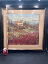 Framed Michael Longo "Provincial Village IV" Print