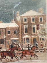 James Pollard "Approach To Christmas" Art Print, Framed
