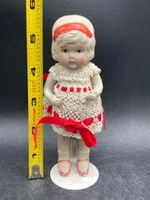 Vintage Japanese Dollhouse Miniature Bisque Girl Doll