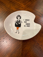 Vintage Danced All Night Trinket Dish