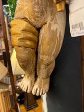 Antique Carved Wood angel