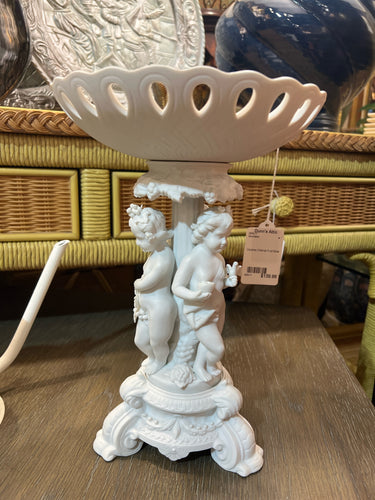 Ceramic Cherub Fruit Bowl
