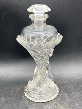 Antique EAPG Cherub & Cornucopia Glass Perfume Bottle