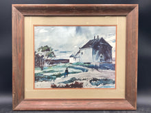 Vintage Andrew Wyeth "The Olson Farm" Print, Framed
