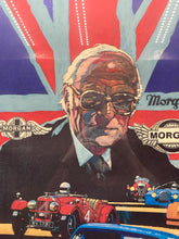 Framed Barry Rowe Memorial Elkhart Lake Race Poster