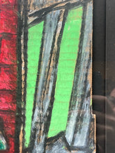 Original Artist Signed Outsider Art Painting, Framed - view 4