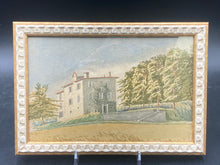 Original 6x10" Henri Clamen French Barbizon Chateau Painting