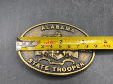 Vintage Alabama State Trooper 50th Anniversary Commemorative Belt Buckle