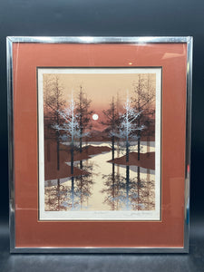 James Hagen Signed "Oakbrook" Limited Edition Serigraph, Framed