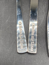Vintage Abco Delta Airlines 6 Piece Silverware Utensil Set