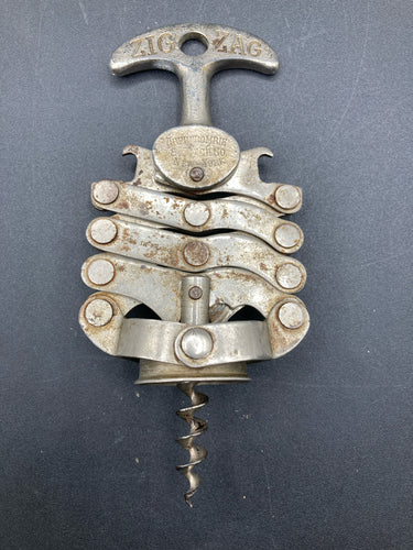 Antique Zig Zag French Wine Opener