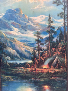 William Thompson "Deep In The Woody Wilderness" Lithograph