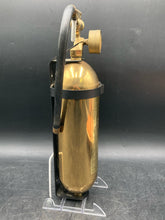 Vintage Stempel Brass Stored Pressure Fire Extinguisher, Empty