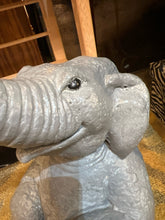 Concrete Elephant (Repaired Trunk)