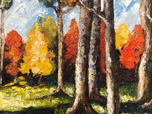 Gravely Signed Original Forest Landscape Oil Painting