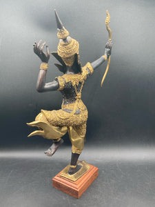 14" Hindu Prince Rama Bronze Statue