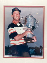 Payne Stewart Signed Commemorative Photo Display W/ CoA