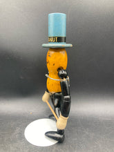 Antique 1930's Wooden Articulated Mr. Peanut Advertising Figure