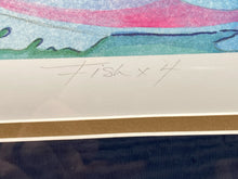 Aimee Trayser Signed Limited Edition "Fish x4" Framed Lithograph