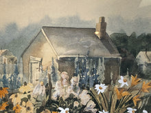 Su Johnson Signed "Janis's Garden" Limited Edition Lithograph, Framed