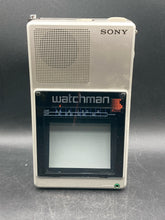 Sony Watchman Model FD-40A Black & White Analog Portable Television