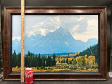 Signed Limited Edition Thomas Mangelsen "October's Gold - Grand Tetons" Print