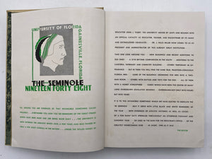 1948 Seminole Yearbook of University of Florida; Gainesville, Florida | Al Carlton