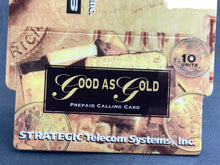 Vintage STS Good As Gold Connecting Set Of Two Phone Cards